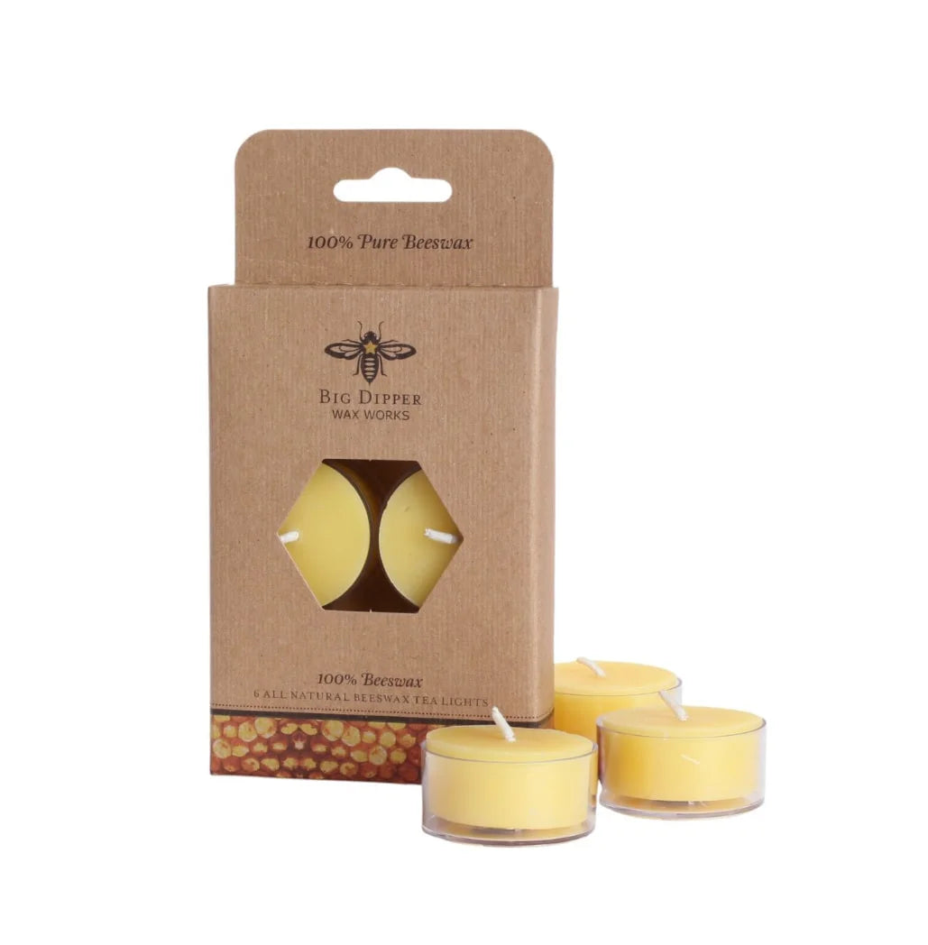 Beeswax Tea Lights - Big Dipper Candles